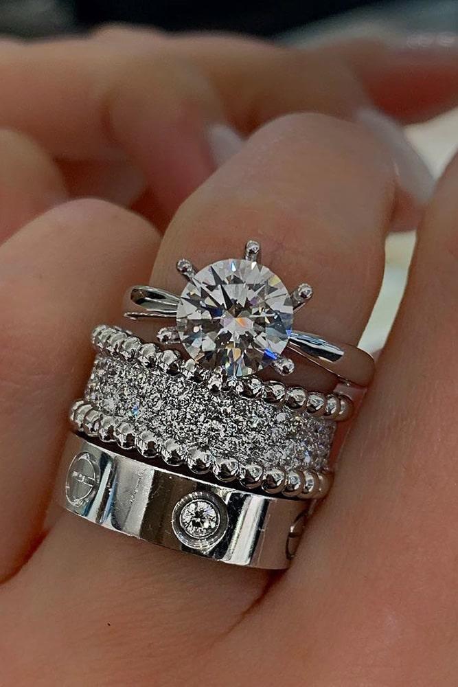 diamond engagement rings wedding ring sets white gold engagement rings