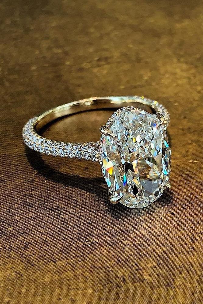 diamond engagement rings white gold engagement rings oval cut engagement rings