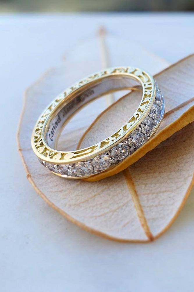 diamond wedding rings wedding bands yellow gold wedding bands round diamond wedding bands unique wedding bands
