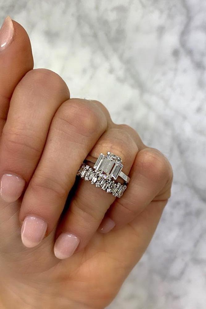 emerald engagement rings white gold engagement rings three stone engagement rings diamond engagement rings
