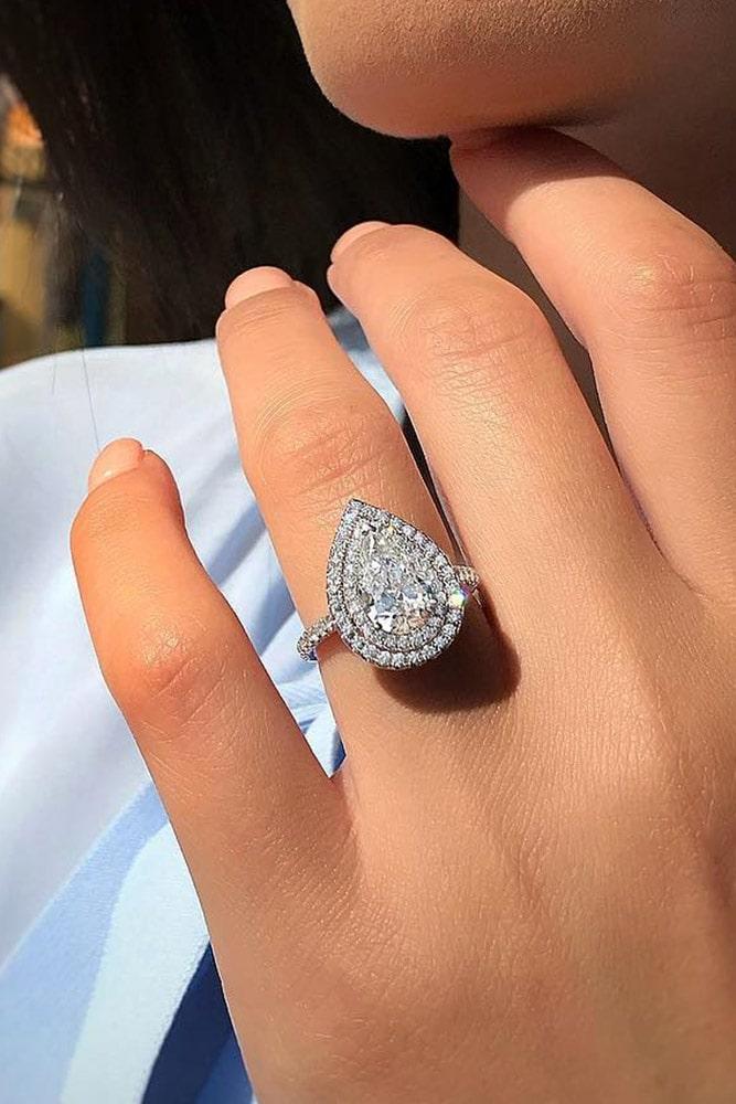 engagement ring designers pear cut engagement rings white gold engagement rings halo rings