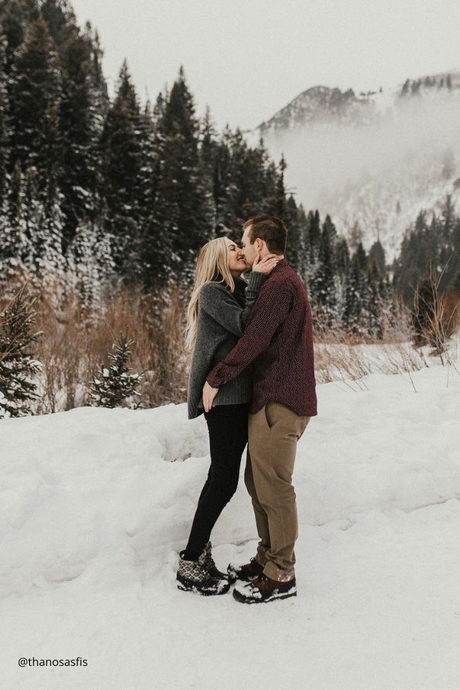 new year engagement photos a couple celebrating new year after engagement in forest thanosasfis