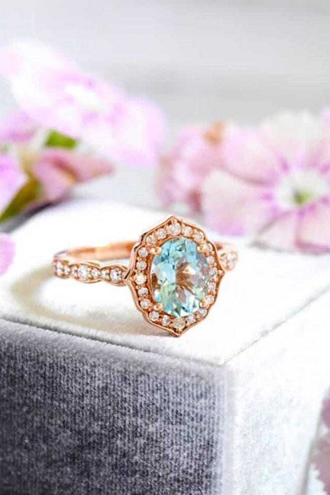 oval cut engagement rings rose gold engagement rings vintage engagement rings