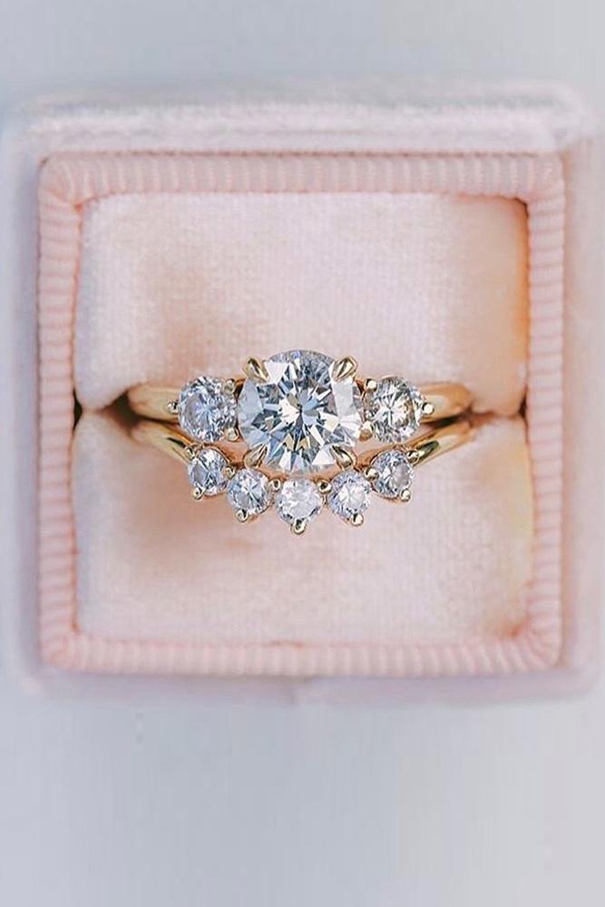 rose gold engagement rings unique engagement rings diamond engagement rings ring boxes