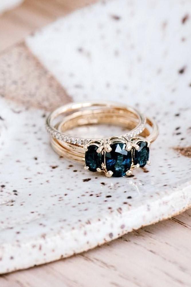 sapphire engagement rings oval cut sapphire engagement rings rose gold engagement rings wedding ring sets