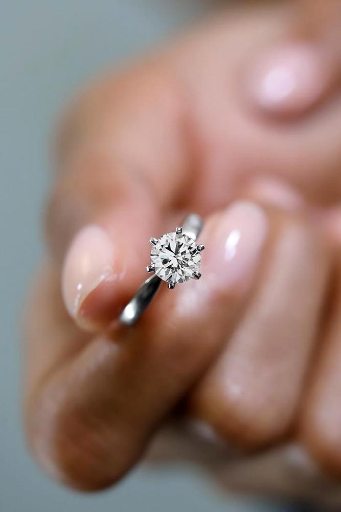 simple engagement rings diamond engagement rings round engagement rings white gold engagement rings solitaire engagement rings