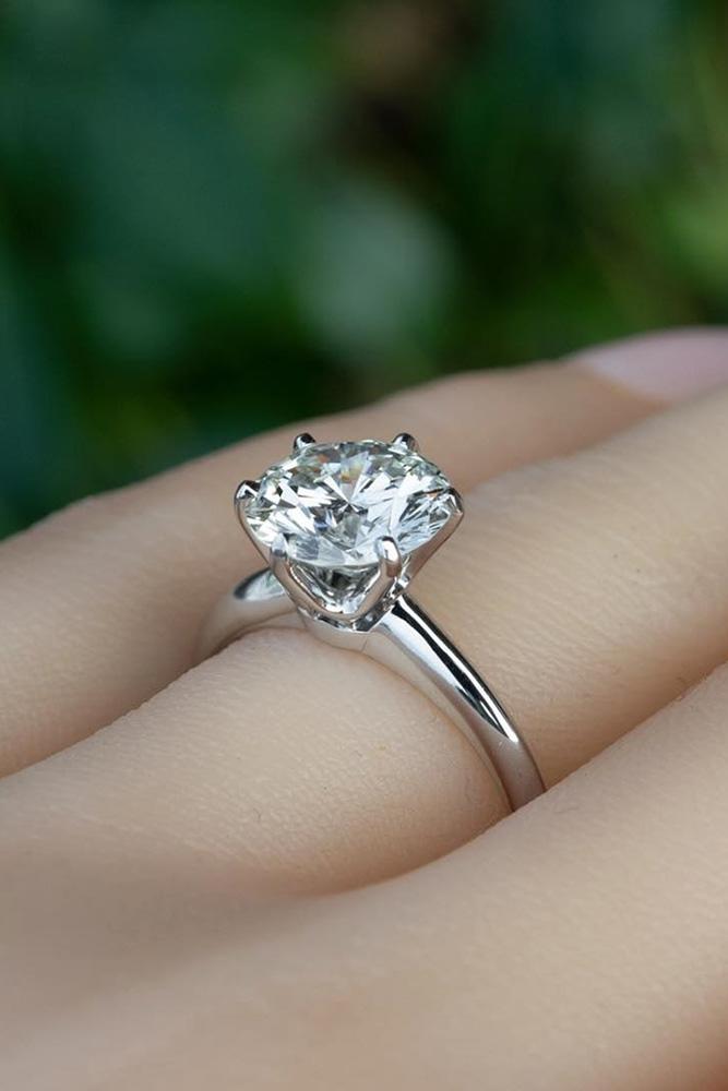 simple engagement rings round engagement rings diamond engagement rings white gold engagement rings