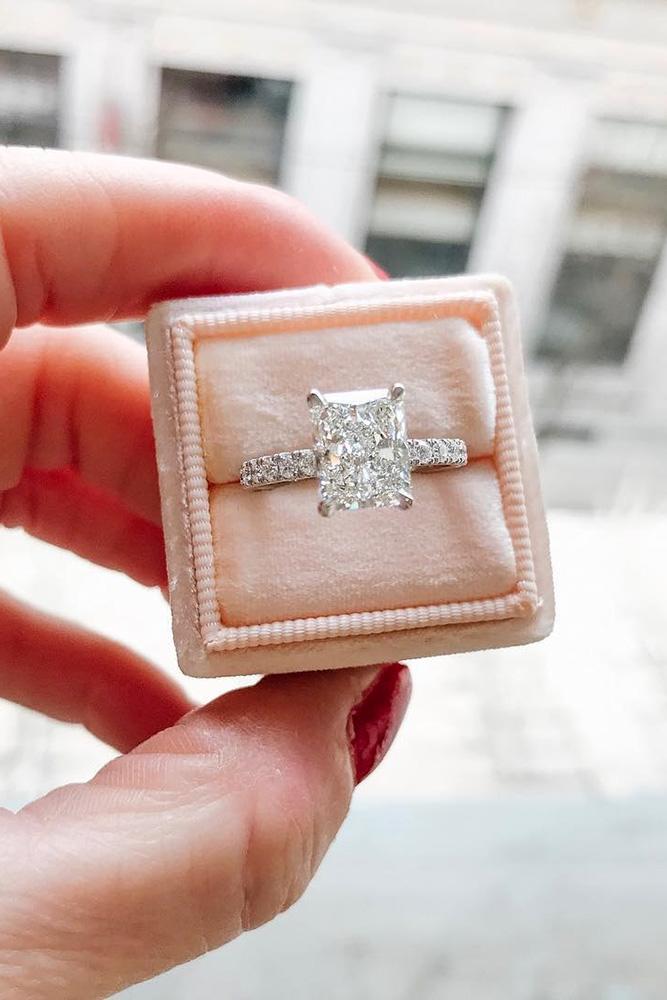 simple engagement rings white gold engagement rings emerald cut engagement rings classic enagagement rings ring boxes