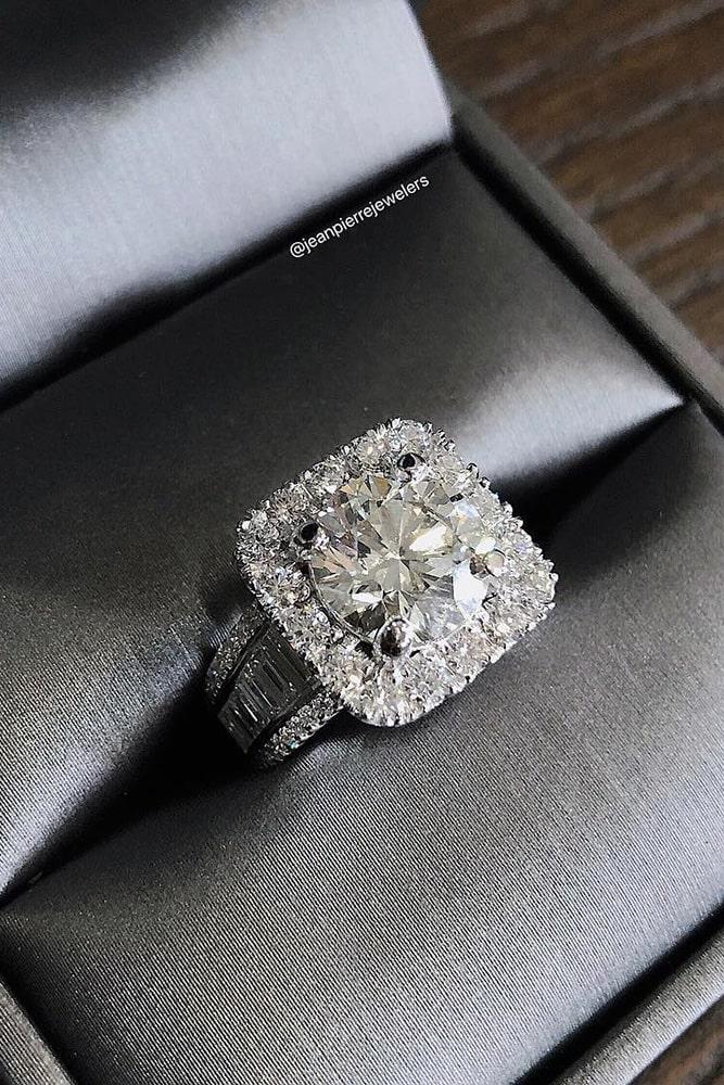 unique engagement rings diamond engagement rings halo rings