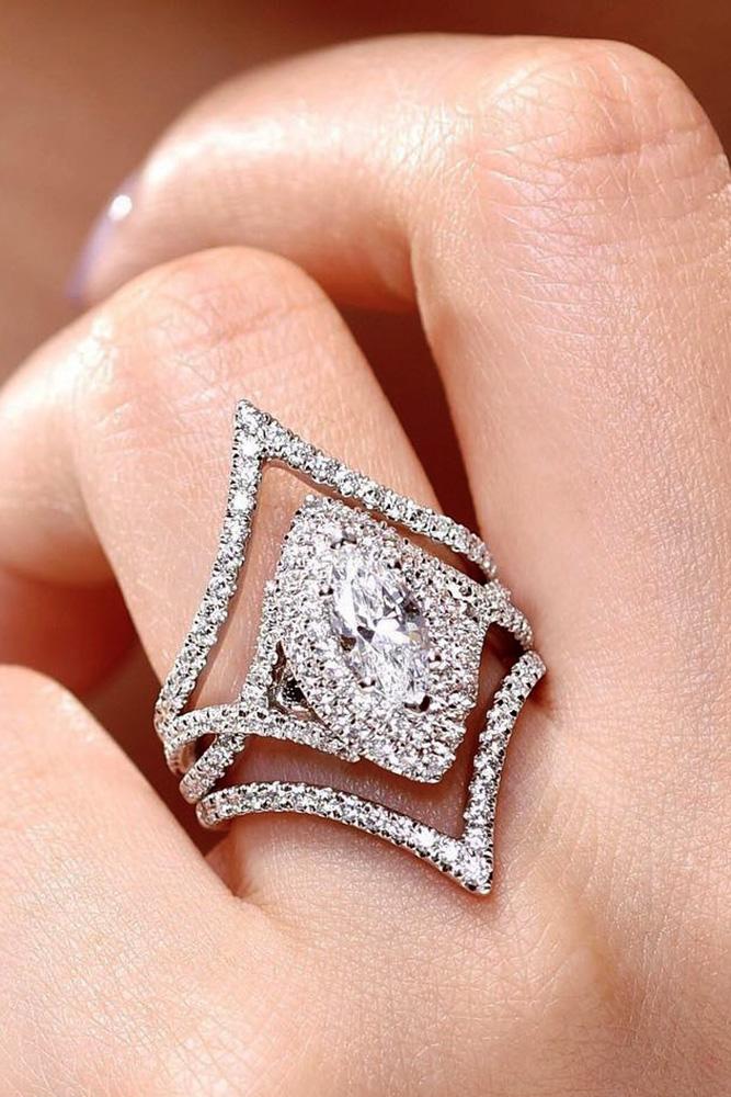 unique engagement rings diamond engagement rings white gold engagement rings marquise cut engagement rings