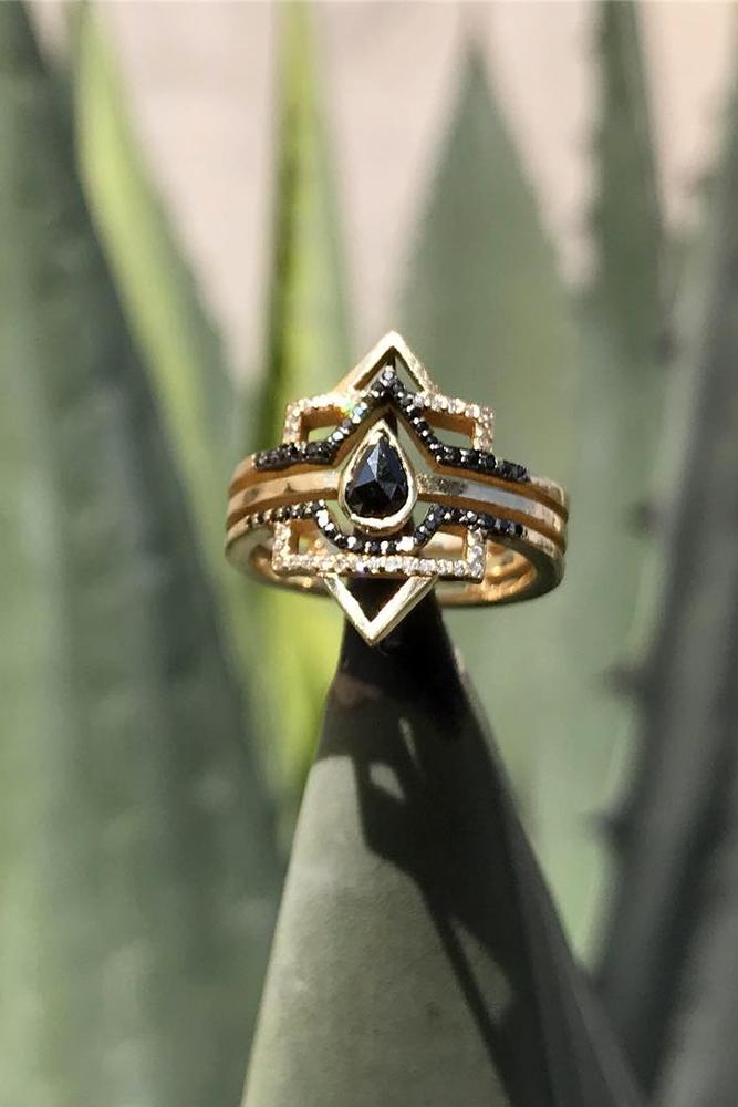 unique wedding rings rose gold wedding rings pear cut engagement rings black diamond wedding rings unique wedding ring sets