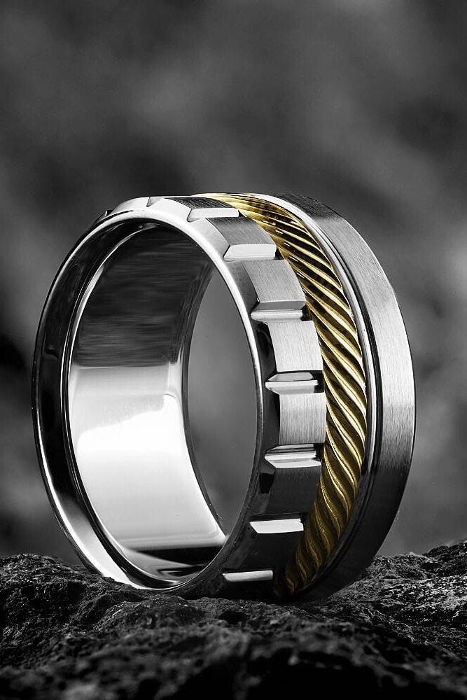 unique wedding rings two tone engagement rings beautiful wedding bands white gold wedding bands