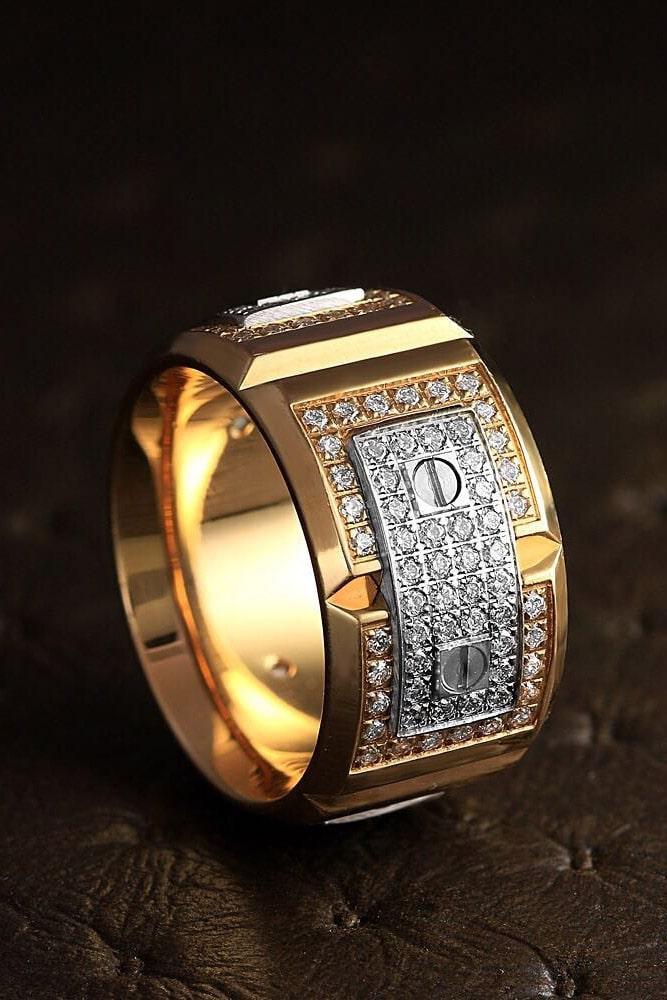 unique wedding rings two tone engagement rings beautiful wedding bands yellow gold wedding bands
