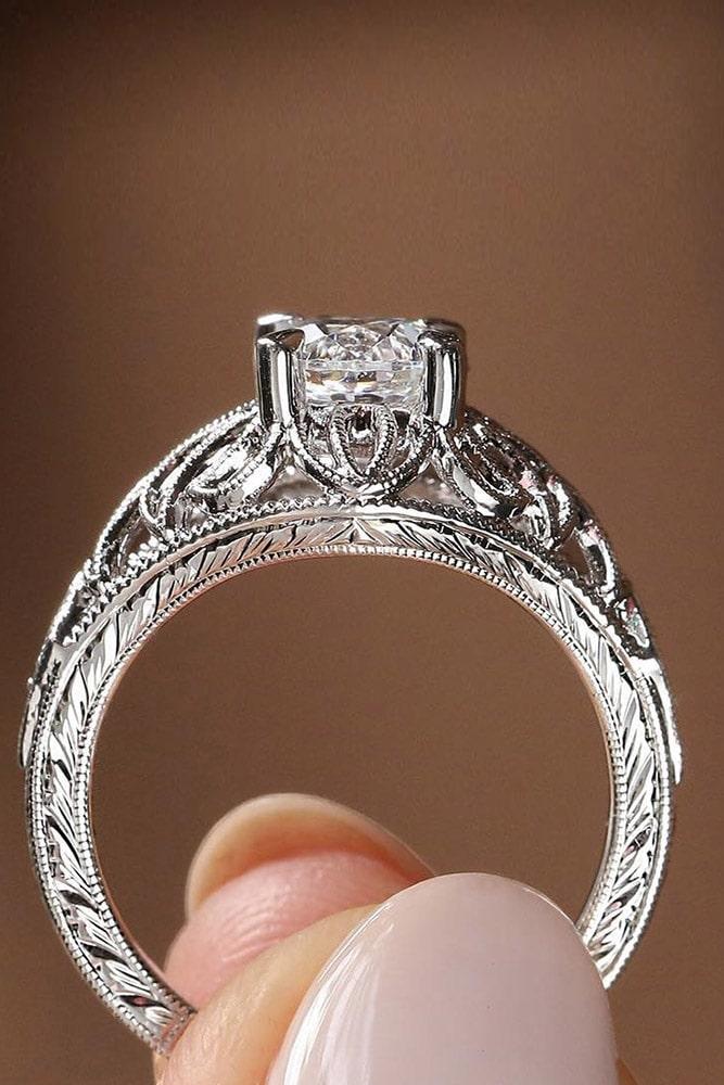 white gold engagement rings diamond engagement rings unique engagement rings beautiful engagement rings