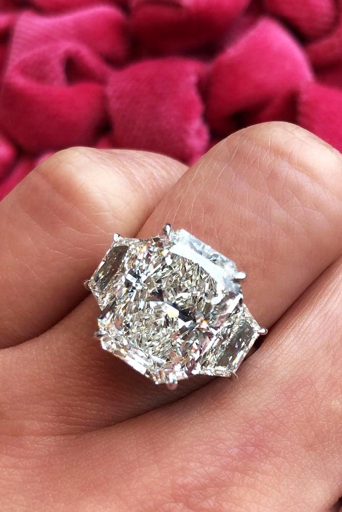 white gold engagement rings emerald cut engagement rings three stone engagement rings diamond engagement rings best rings
