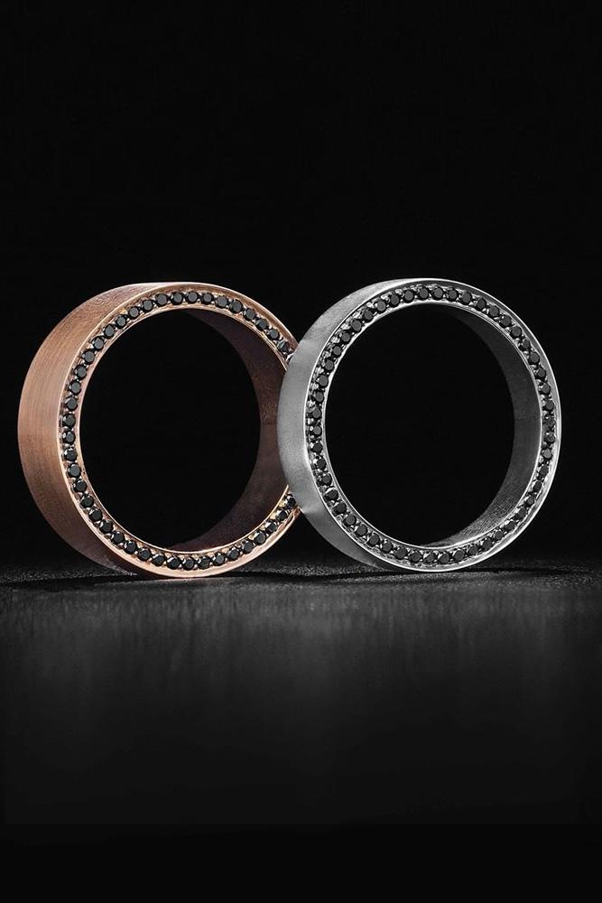 matching wedding bands white gold wedding rings bridal sets black diamond rings