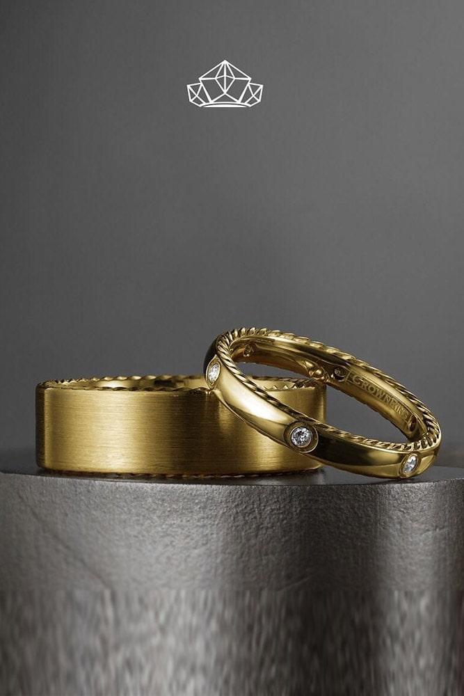 matching wedding bands yellow gold wedding bands unique wedding bands diamond wedding bands best rings