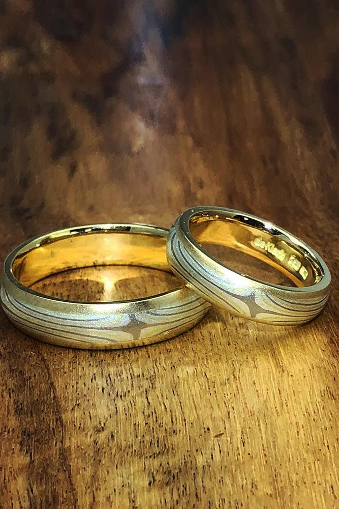 matching wedding bands yellow gold wedding bands unique wedding bands diamond wedding bands