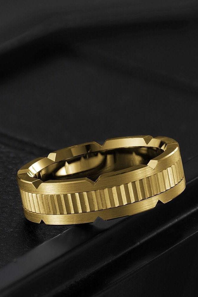 mens wedding bands yellow gold wedding bands unique wedding bands wedding bands for him
