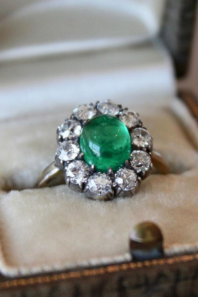 vintage engagement rings white gold engagement rings unique engagement rings emerald engagement rings unique engagement rings