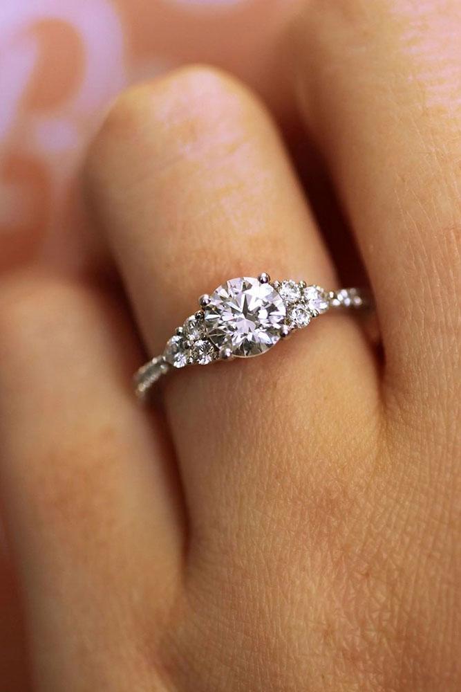 diamond engagement rings round engagement rings white gold engagement rings unique engagement rings best rings