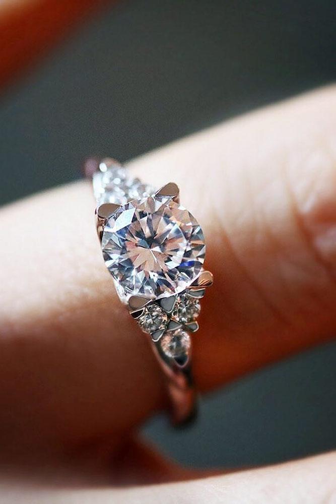 diamond engagement rings round engagement rings white gold engagement rings unique engagement rings best rings