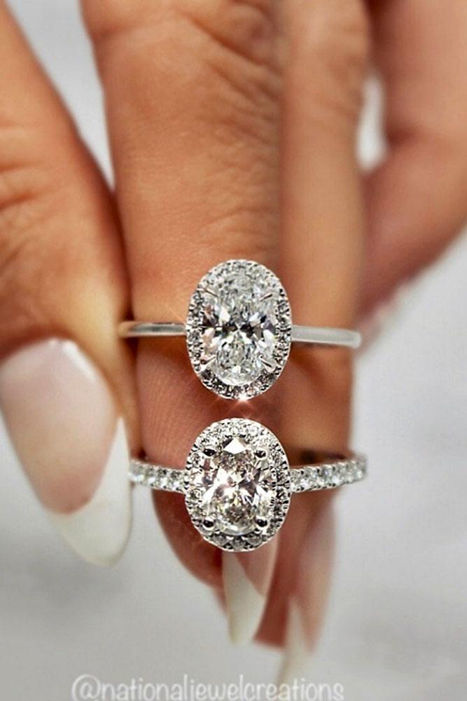 oval engagement rings white gold engagement rings diamond engagement rings halo engagement rings best rings