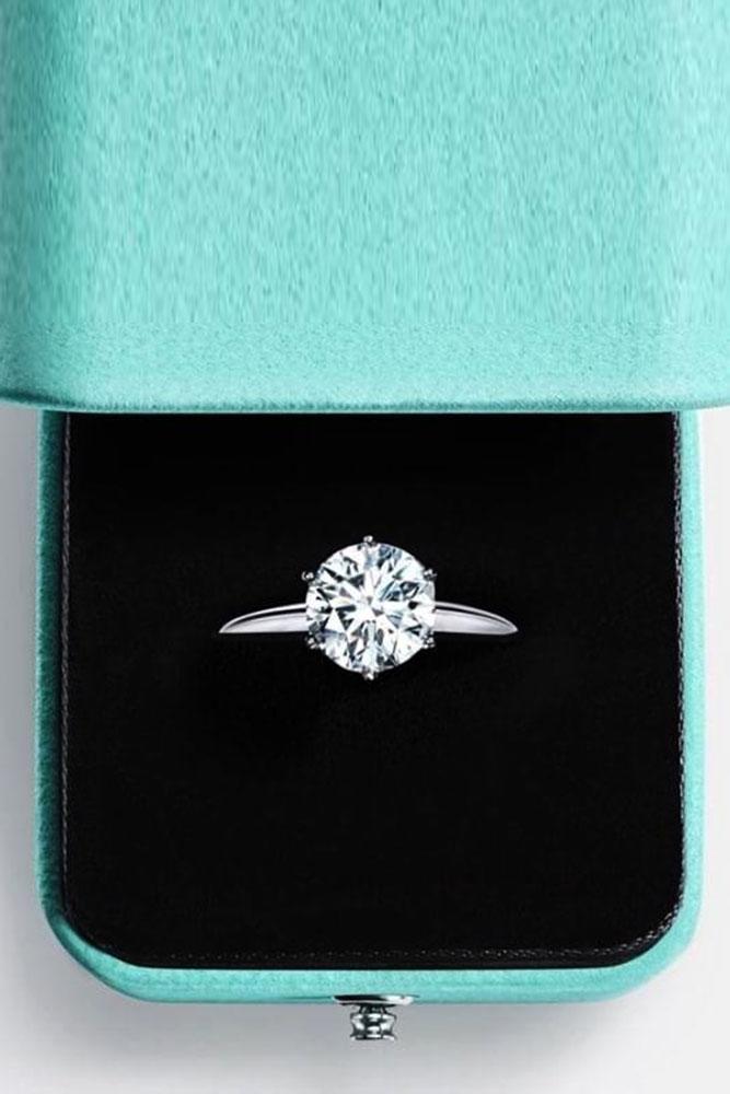 tiffany engagement rings white gold engagement rings solitaire engagement rings round cut diamond engagement rings classic engagement rings