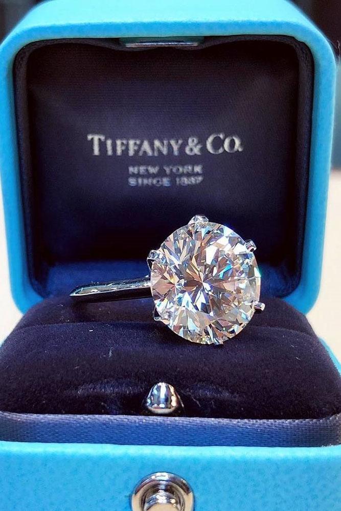 tiffany engagement rings white gold engagement rings solitaire engagement rings round cut diamond engagement rings simple engagement rings