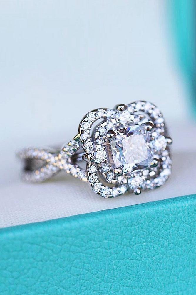 white gold engagement rings diamond engagement rings unique engagement rings floral engagement rings best rings