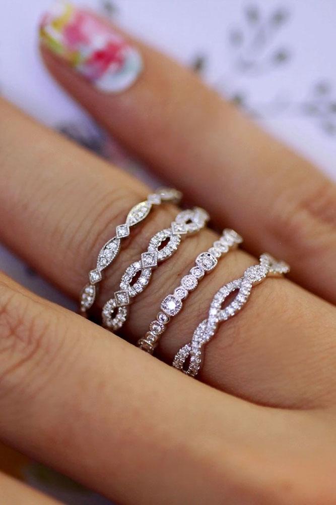 30 Uncommonly Beautiful Diamond Wedding  Rings  Oh So 