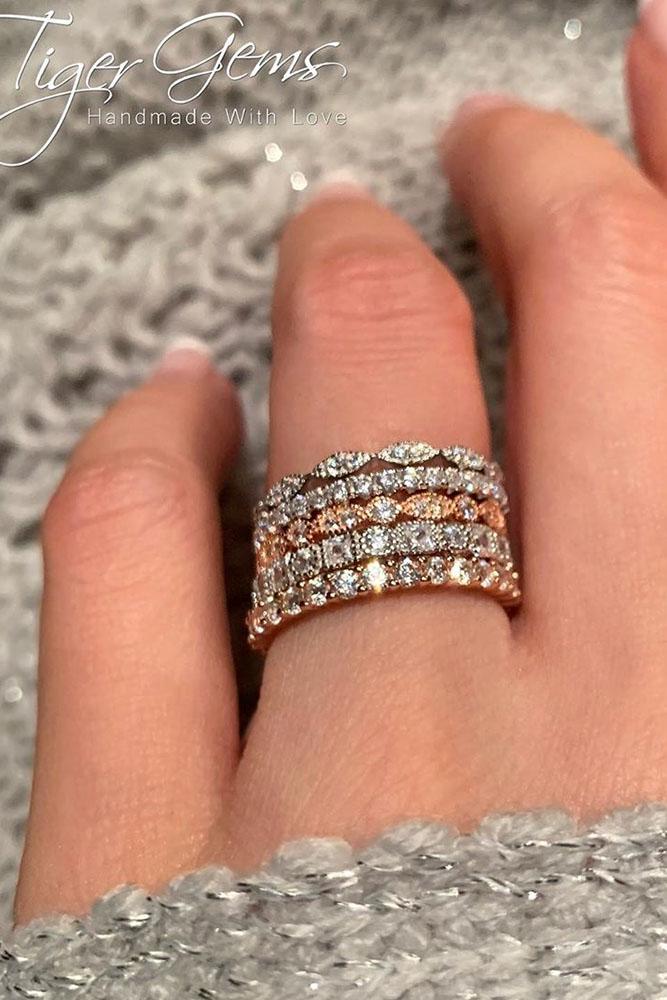 diamond wedding rings white gold engagement rings white gold wedding bands round cut diamond rings unique wedding bands