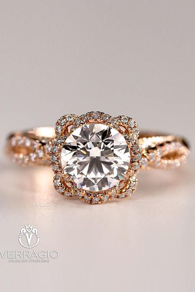 verragio engagement rings rose gold engagement rings unique engagement rings diamond engagment rings halo engagement rings