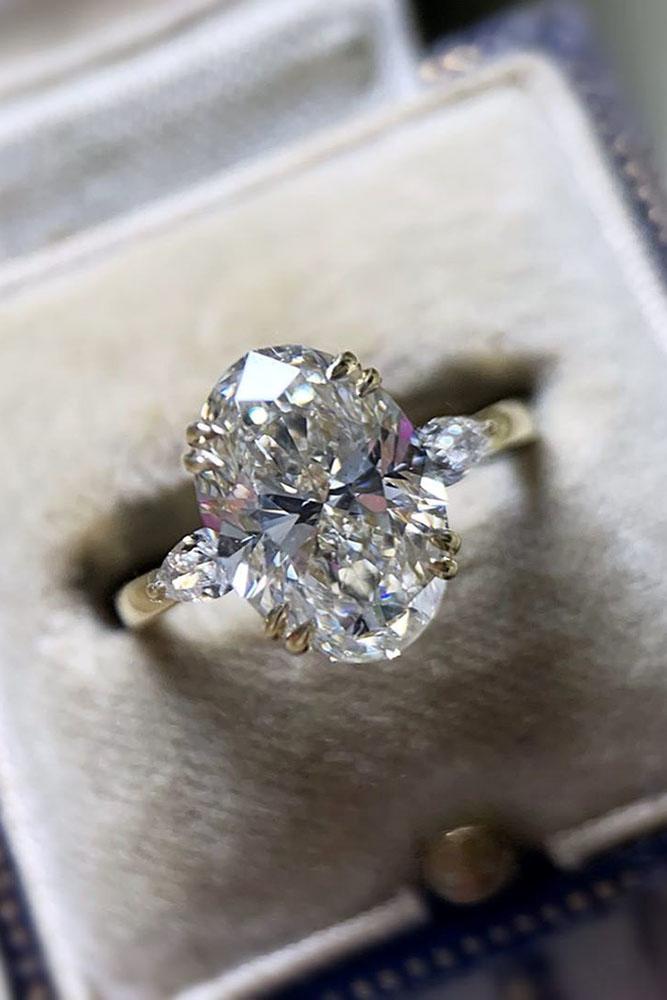 diamond engagement rings oval cut engagement rings white gold engagement rings three stone engagement rings