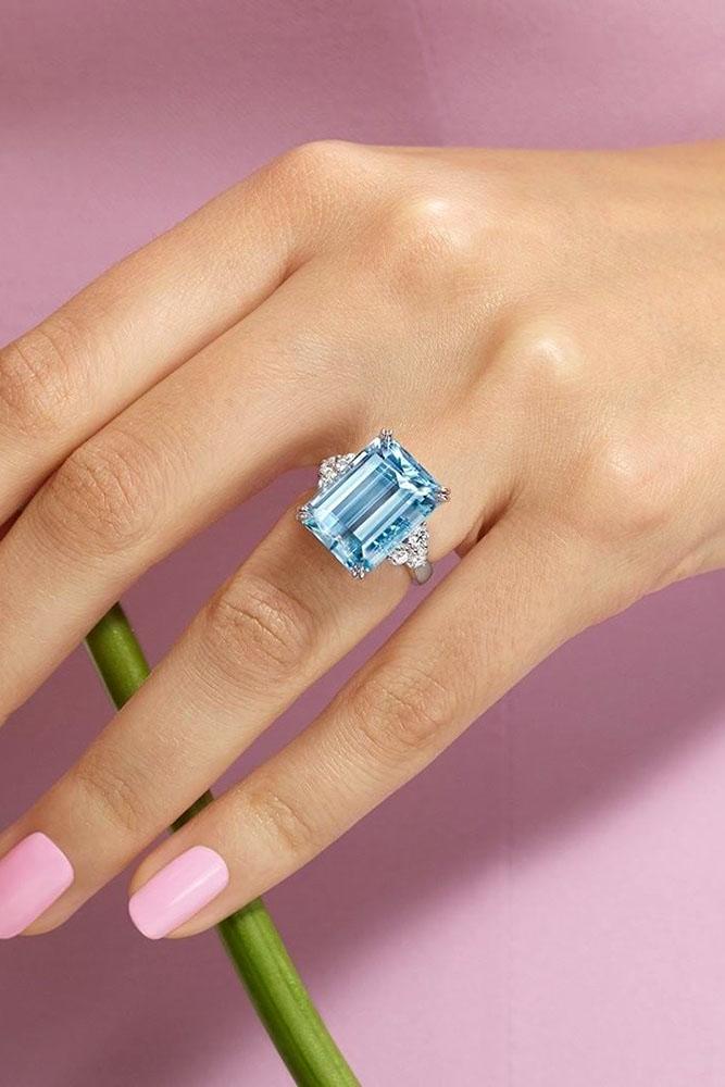 diamond engagement rings white gold engagement rings emerald cut engagement rings halo engagement rings blue diamond engagement rings