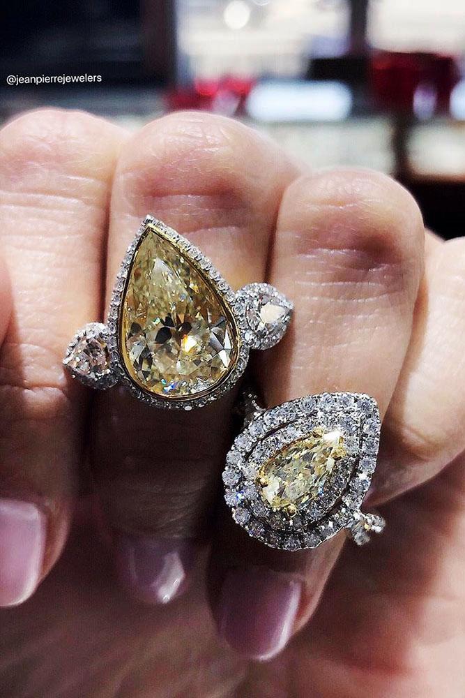 diamond engagement rings white gold engagement rings pear shaped engagement rings halo engagement rings yellow diamond engagement rings