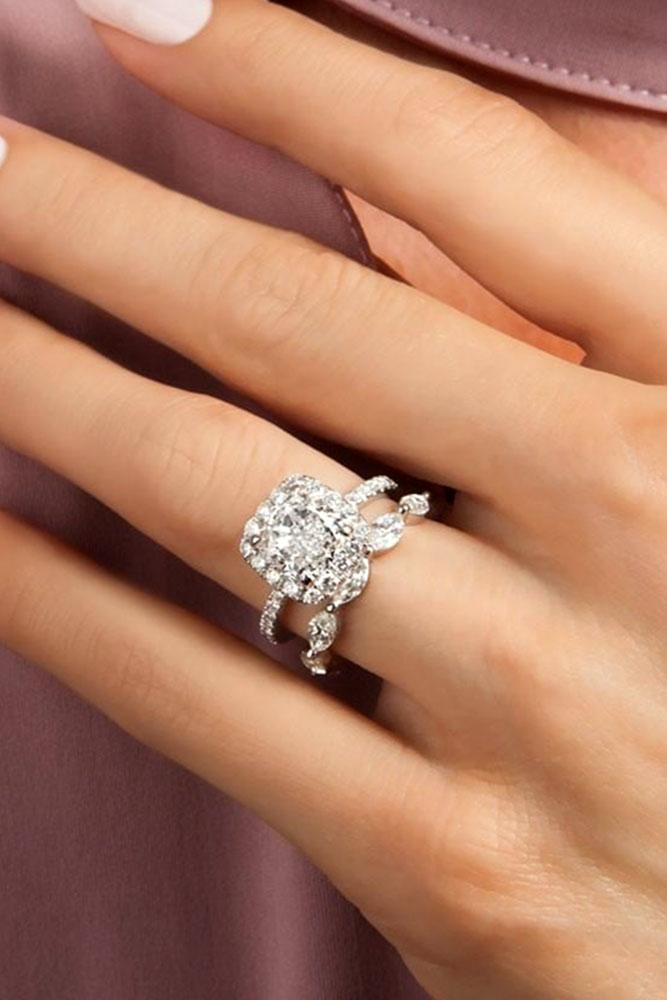 30 Uncommonly Beautiful Diamond Wedding Rings | Oh So Perfect Proposal