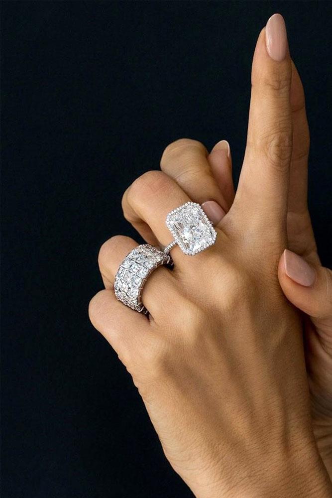 diamond wedding rings white gold engagement rings wedding ring sets bridal sets emerald cut engagement rings best rings halo rings
