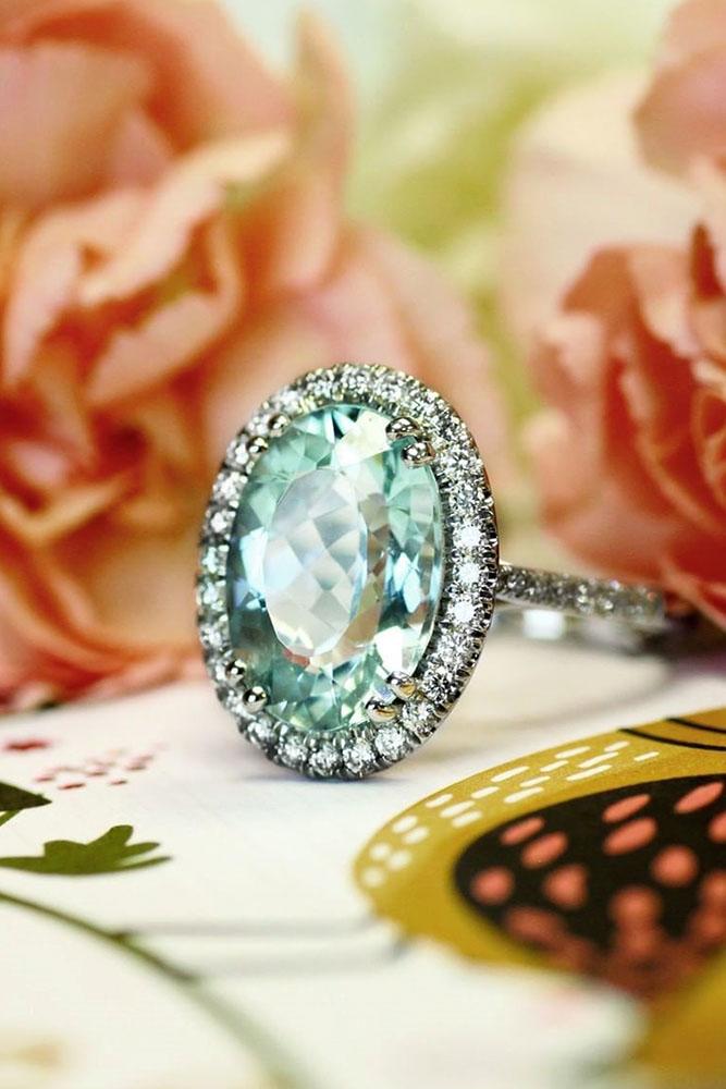 oval engagement rings halo engagement rings white gold engagement rings diamond engagement rings aquamarine engagement rings