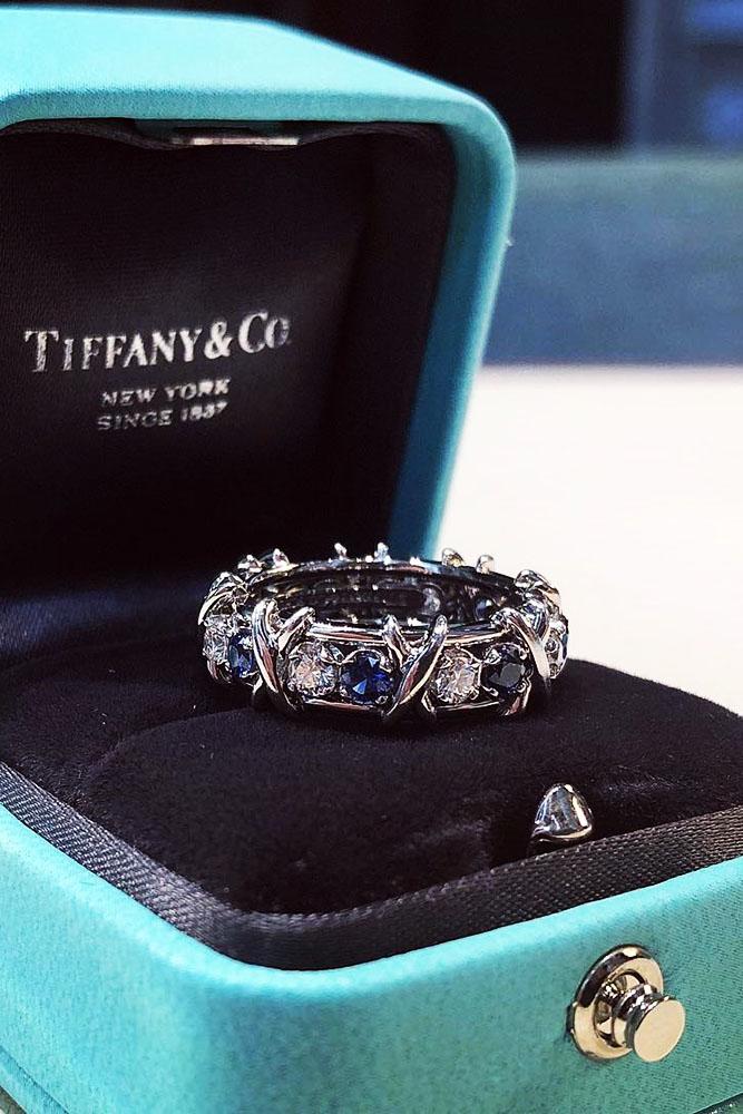 tiffany engagement rings eternal wedding bands unique wedding bands tiffany wedding bands ring boxes sapphire rings