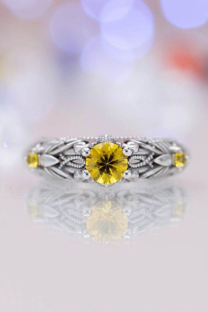 unique engagement rings floral engagement rings white gold engagement rings beautiful engagement rings round diamond rings