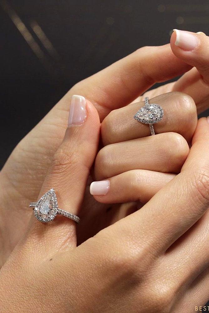 white gold engagement rings pear shaped engagement rings beautiful engagement rings halo engagement rings best engagement rings