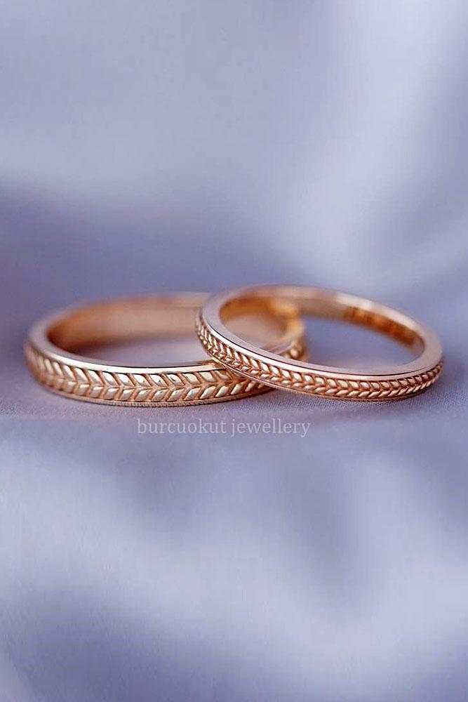 matching wedding bands rose gold wedding rings bridal sets rose gold bridal sets diamond rings unique wedding rings