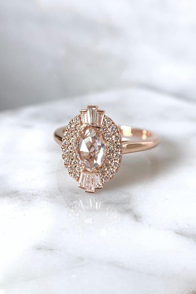 unique engagement rings rose gold engagement rings best engagement rings gemstone engagement rings oval cut engagement rings