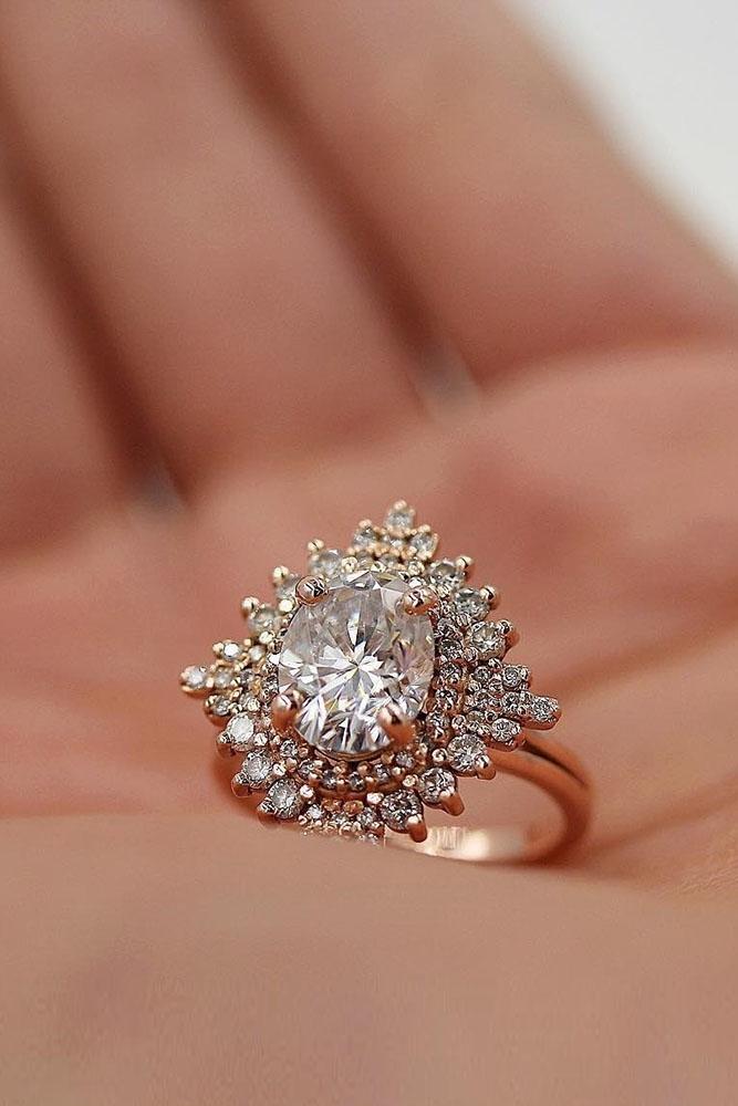unique engagement rings rose gold engagement rings best engagement rings gemstone engagement rings oval cut engagement rings