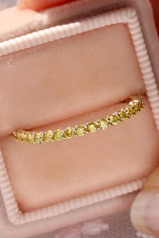 unique wedding rings stackable wedding rings unique wedding bands gemstone rings