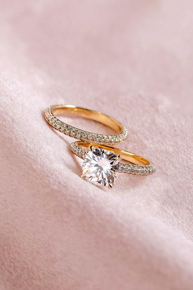 diamond wedding rings rose gold engagement rings wedding ring sets round diamond engagement rings bridal sets