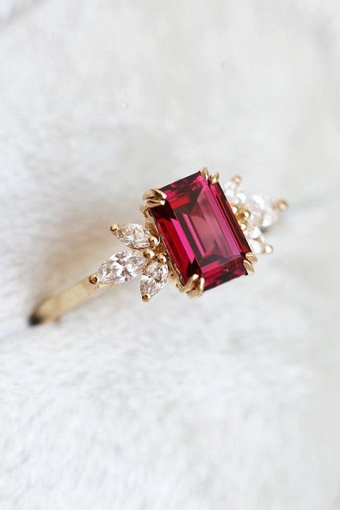 ring trends garnet engagement rings rose gold engagement rings uniuqe rings