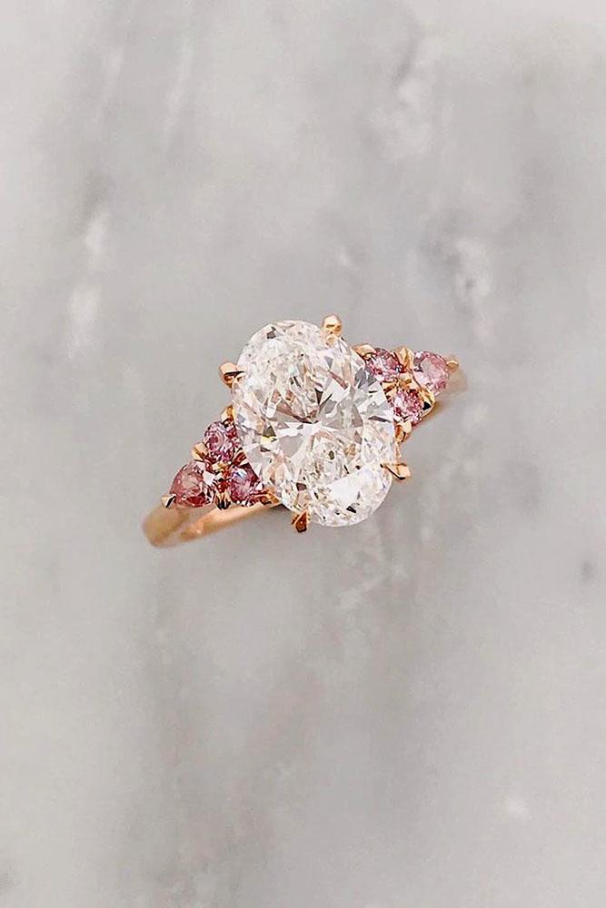 ring trends rose gold engagement rings oval cut engagement rings unique engagement rings