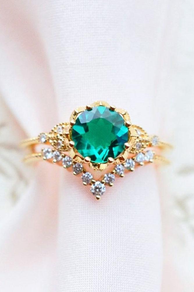 ring trends vintage engagement rings emerald engagement rings unique engagement rings